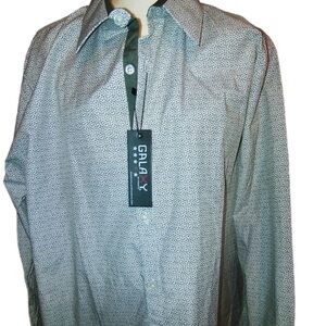 NWT Galaxy Button Shirt 2XL